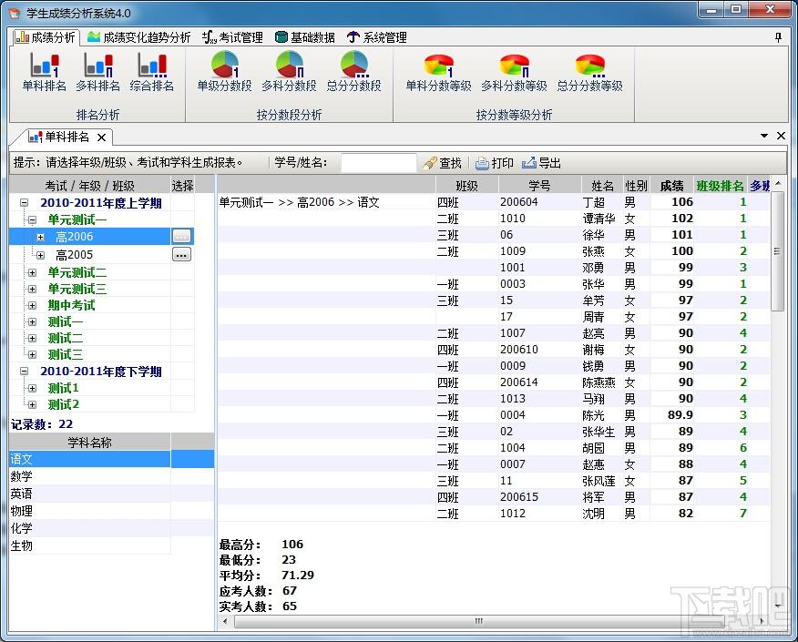 晴夏学生成绩分析系统,晴夏学生成绩分析系统下载,晴夏学生成绩分析系统官方下载